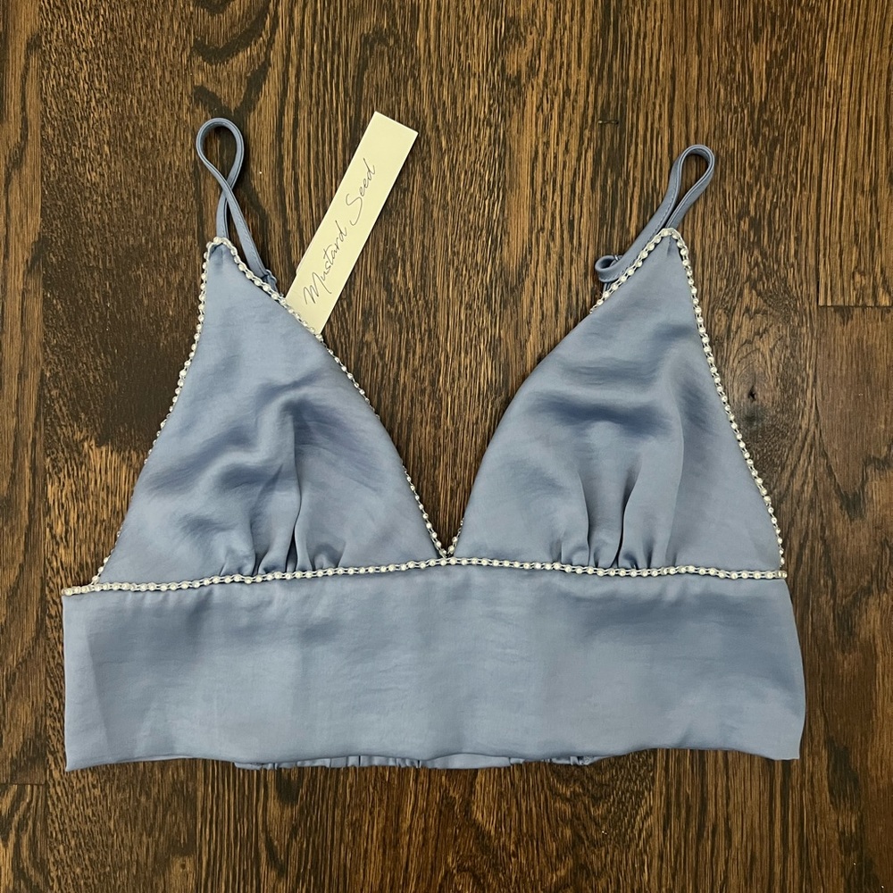 “Festival” Bra Top w/ Diamond Accents